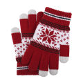 Full Finger Gloves Air Permeability Snowflake Pattern Gloves. 