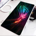 Desk Mat Gaming Mouse Pad ASUS Large Mousepad Gamer Accessories XL PC Computer Keyboard Desk Pad Big Anti-Slip Natural Rubber - Mouse Pad Size 700mm*300mm*2mm. 