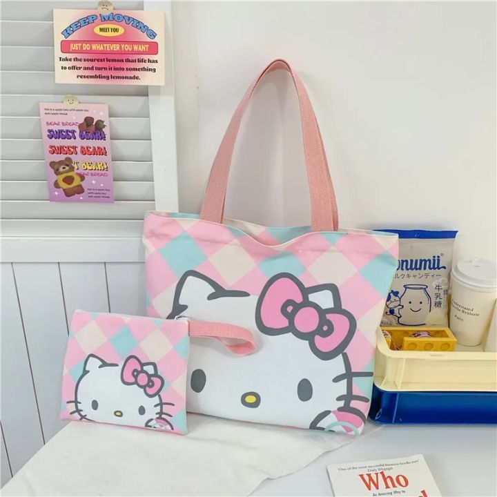 2pcs%20Kawaii%20Hello%20Kitty%20Canvas%20Tote%20Bag%20For%20Women%20Zipper%20Large%20Capacity%20Shoulder%20Bag%20Cartoon%20Handbag%20Ladies%20Books%20Bag%20-%20Image%206