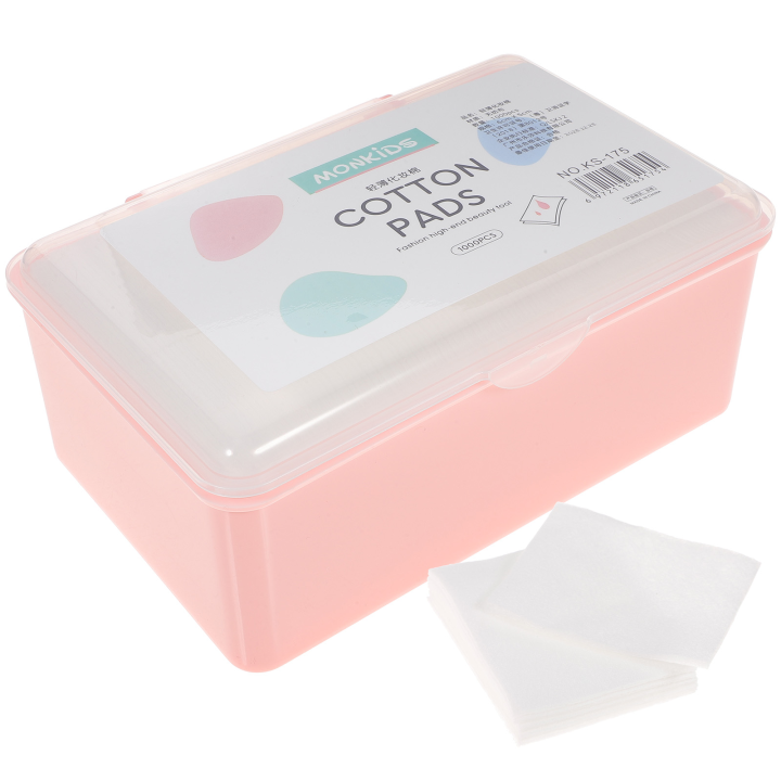 1000 Pcs Makeup Pad Cotton Pads Remover Wipes for Toner Non-woven Fabric Cleaning