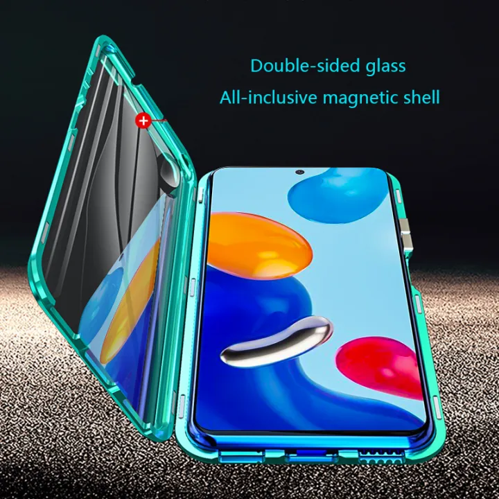 Biruiqu%20For%20Redmi%20Note%2011%2011s%20Magnetic%20Absorption%20Case%20Metal%20Frame%20Shockproof%20Double%20Sided%20Tempered%20Glass%20Magnetic%20Case%20Cover%20-%20Image%205