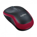 Logitech M185 Red Wireless Mouse.