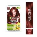 Indian product Hair styling Garnier Color Natural Intense Red shade no 6.60 used for male/female - 70 ml + 60 gm. 