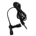 Mini clip microphone teaching speech selection. 