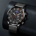 DEYROS Top Men's Brand Watches Fashion Luxury Mens Ultra-thin Steel Mesh Belt Quartz Wrist Watch For Men Waterproof Casual Classic Jam Tangan Lelaki / Man.