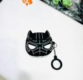 Black Panther AirPods Pro Silicone Case, Marvel Design for Apple AirPods Pro.