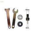 Electric Drill Conversion Angle Grinder Set Accessories with Flange Nut Parts Set Cutting C. 