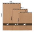 Acrylic Canvas Pad Size A5, A4, A3 12 Sheets/24 Page - Notebook - notebook. 