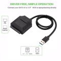 USB 3.0 To SATA 3 Cable Sata To USB Adapter Convert Cables Support 2.5/3.5 Inch External SSD HDD Adapter Hard Drive Connect. 