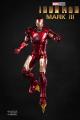 ZD Toys Iron Man Mark 43 Led Version Action Figure Toy 1/10 Scale 7 inch Collective Figure Toy Gift Licensed. 