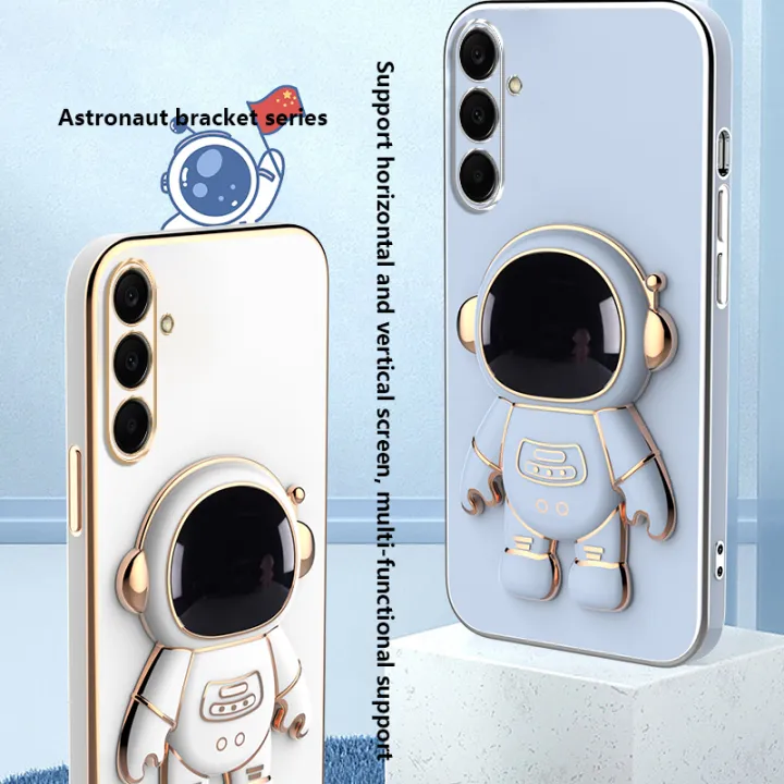 Tokifu%20For%20Samsung%20Galaxy%20A25%20Back%20Cover%20With%20Astronaut%20Folding%20Holder%20Luxury%206D%20Plating%20Case%20Soft%20Silicone%20Bracket%20Phone%20Cases%20-%20Image%205