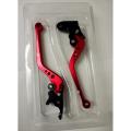 Motorcycle Brake & Clutch Lever set For Apache 4V. RED. 