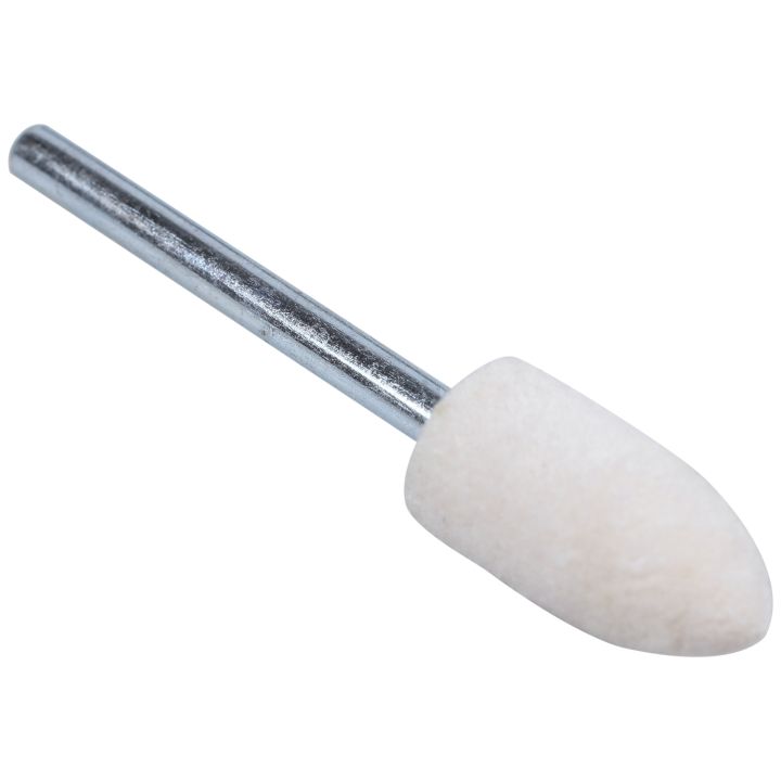 12 Pcs Polishing Buffing Tool 8.5mm Conical Mounted Felt | Daraz.com.bd