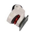 8 Pcs Retractable Leveling Casters Industrial Machine Swivel Caster Castor Wheel for Office Chair Trolley 330 Lbs.
