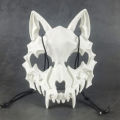 Skull Face cosplay anime mask horror game Y2K accessories set for adult kid new props cosplays costume fit Party Halloween gifts. 