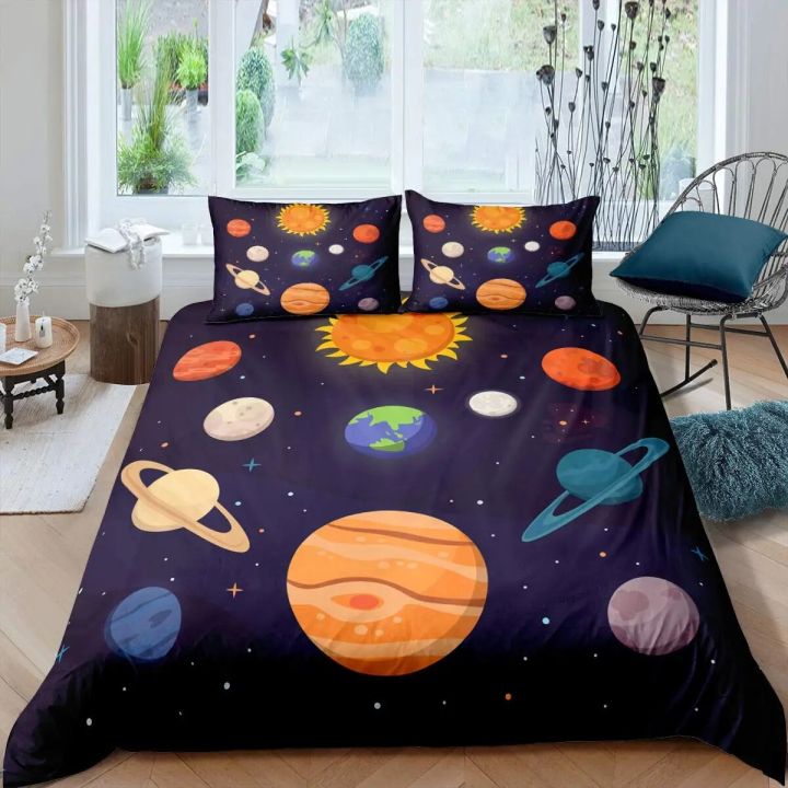 Solar%20System%20Duvet%20Cover%20Set%20Twin%20King%20Microfiber%20Outer%20Space%20Galaxy%20Bedding%20Set%20Universe%20Planet%20Astronomy%20King%20Size%20Quilt%20Cover%20-%20Image%202
