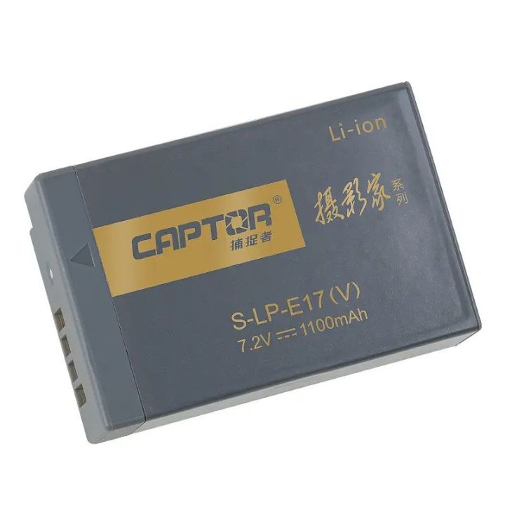 Captor%20LP-E17%20Battery%20with%20kit%20for%20Canon%20750d%20800d%20200d%20250d%20-%20Image%203
