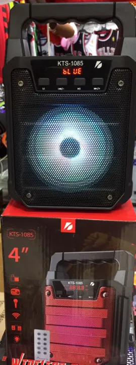 KTS%201085%20Portable%20Wireless%20Bluetooth%20Speaker%20With%20Remote%20Control%20&%20Microphone%20Supported%20-%20Image%202