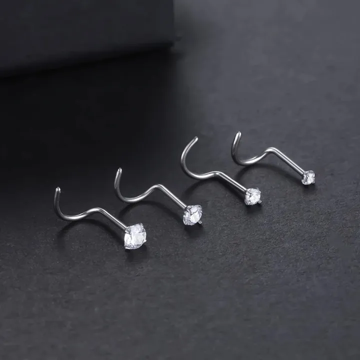 G23%20Titanium%20Nose%20Stud%20Piercings%2020G%20Cubic%20Zirconia%20Set%201.5/2/2.5/3MM%20Screw%20Nostril%20Pircing%20Nariz%20Earring%20Jewelry%20Wholesale%20-%20Image%206