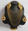 Gold Plated Jewellery Set for Women  Indian Lohor City Gold. 