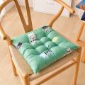 【New release】 18 Styles Square Office Computer Chairs Protective Mat Backrest Pillow Printed Stool Cushions Buttocks Chair Cushion.