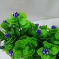 Artificial Flower Tree Minicape: New Green Mini 1Pc with Multiple Color Flowers for Restaurant Home Table Bonsai Décor, Plastic Tob. 
