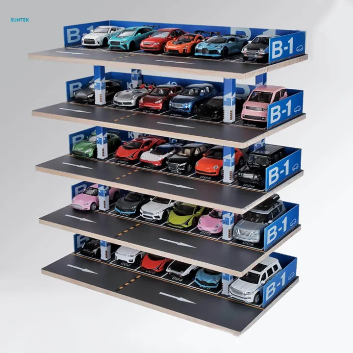 1/32%20Model%20Car%20Display%20Case%20Diorama%20Garage%20Toy%20Vehicle%20Garage%20Parking%20Lot%20Adults%20Gifts%20-%20Image%203