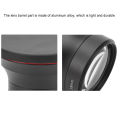 58mm 0.43X Wide Angle Lens Optical Glass Camera Lens With Macro Lens For Lan ZTS.