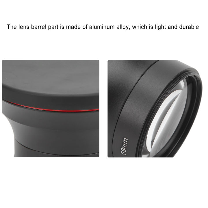 58mm%200.43X%20Wide%20Angle%20Lens%20Optical%20Glass%20Camera%20Lens%20With%20Macro%20Lens%20For%20Lan%20ZTS%20-%20Image%206