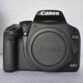 canon eos 500d digital slr camera body black. 