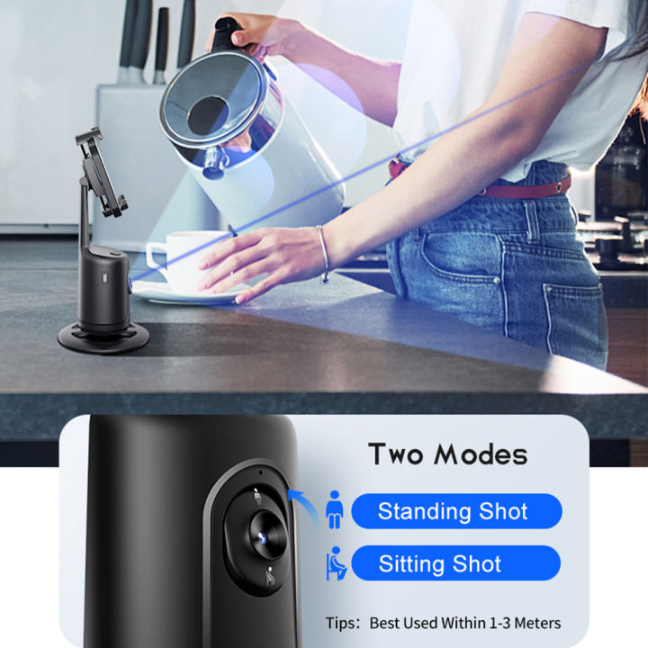 Auto%20Face%20Tracking%20Camera%20Gimbal%20Stabilizer%20Smart%20Shooting%20Holder%20360%20Rotation%20Tripod%20Selfie%20Stick%20For%20Live%20Vlog%20Video%20-%20Image%205