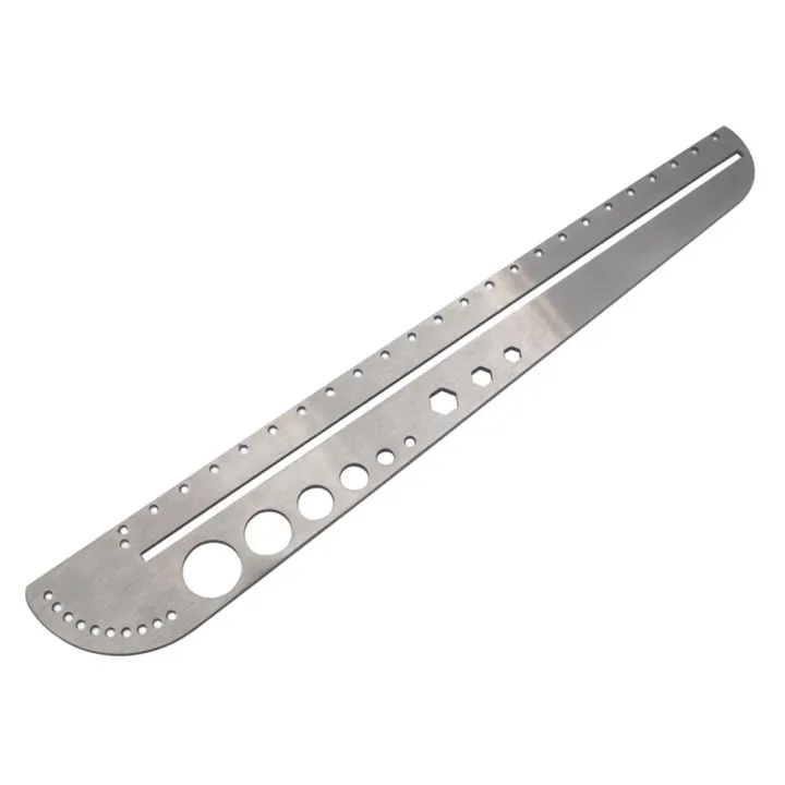 KOGEEK%20Multifunction%20Scale%20Tool%20Map%20Landmarks%20Compasses%20Ruler%20Protractor%20Stainless%20Steel%20EDC%20Ruler%20-%20Image%205