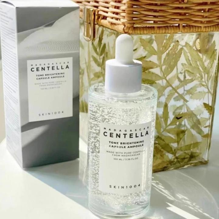 Centella Skin Care Septet Tone Brightening Capsule Ampoule Extract Essence Calming Moisturizing Korean Origin Skin Care Product