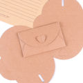 DIY Love Letter Handmade Envelope Love Button Paper Envelopes Kraft Paper.