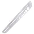 Stainless Steel Protractor Scale Ruler Architectural Pointer Angle Ruler Geometry Drafting Tools for School Students Design 2022. 