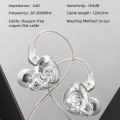 GK G1 Wired Earphones HIFI Bass In-Ear 3.5mm Headphone Cable Dynamic Drive Headset Sport Gamer Noise Cancelling Earbuds With Mic. 