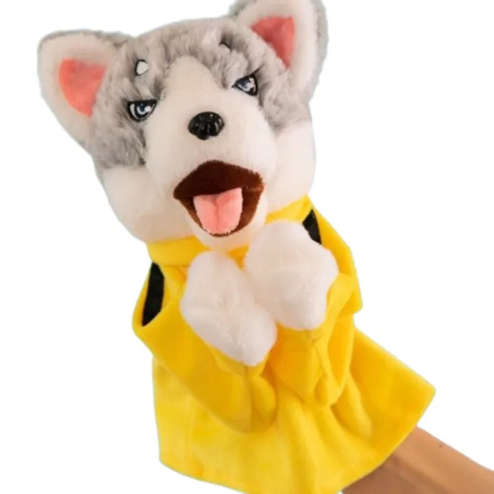 Muppet%20Kung%20Fu%20Boxing%20Husky%20Stuffed%20Animal%20Dog%20Finger%20Doll%20Husky%20Hand%20Puppet%2025cm%20Cute%20Kung%20Fu%20Animal%20Toy%20Performance%20-%20Image%209