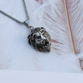 New domineering viking jewelry triangle symbol stainless steel pendant necklace pendant submythology necklace men's necklace.