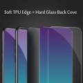 Gradient Glass Cover for Galaxy A72 Case Tempered Glass Aurora Mirror Cover Full Cover for Samsung A72 Phone Case.