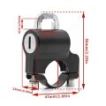 Multifunctional Motorcycle Helmet Security Lock - Keep Your Helmet Safe On Bicycle, Electric Scooter, Or Motorcycle.