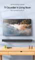 Awei Y999 50W Home Theater Wireless Bluetooth V5.0 Speaker TV SoundBar/Infrared Remote/6D Surround Excellent Sound.