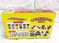12 Colors Beautiful Zoo Colorful Play Dough Adventure Tools Set Toy. 