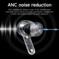 Hoco EQ16 ANC TWS Earbuds Bluetooth 5.3 Earphones Active Noise Cancelling Headphones Low Latency ENC Noise Reduction BT headset. 