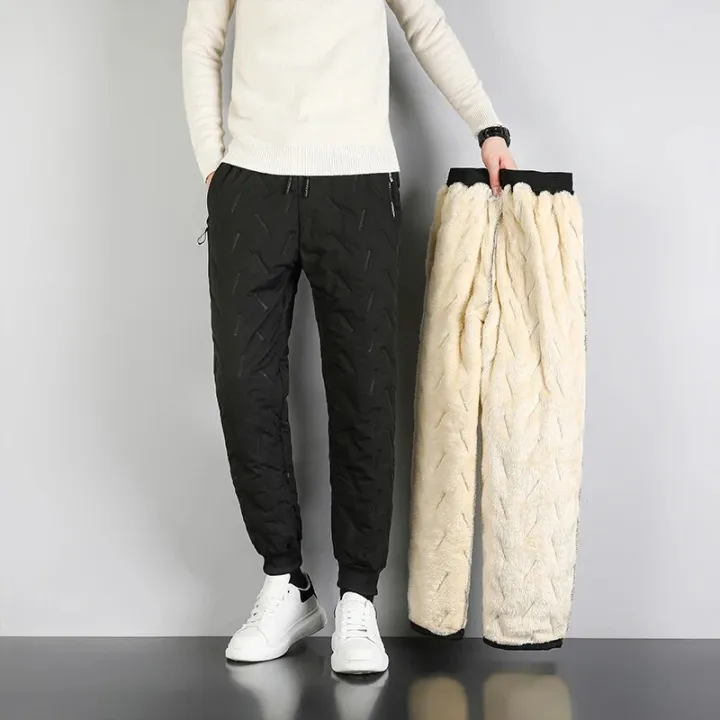 %E3%80%90Clearance%20sale%E3%80%91%20Thicken%20Fleece%20Lined%20Men%20Pants%20Outdoors%20Casual%20Windproof%20Jogging%20Sweatpants%20Fashion%20Simple%20Warm%20Lambswool%20Winter%20Sport%20Trousers%20-%20Image%205