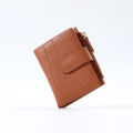 IELGY korean style simple solid color zipper wallet women.