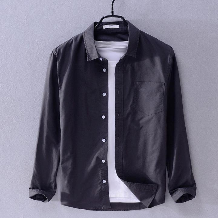 NEW STYLE Cotton Long Sleeve Formal Shirt for Men