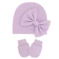 Baby Girl Hat Gloves Set Cotton Newborn Beanie for Girls Accessories Baby Cap Toddler Infant Bonnet Hats New Born Gift. 