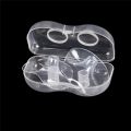 2Pcs BreastFeeding Silicone Nipplle Shield Transparent. 