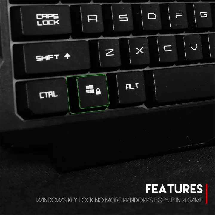 FANTECH%20HUNTER%20PRO%20K511%20Wired%20Gaming%20Keyboard%2019%20Keys%20Anti-Ghosting%20En%20LED%20Backlight%20Membrane%20Keyboard%20for%20PC%20Laptop%20Gamer%20-%20Image%204