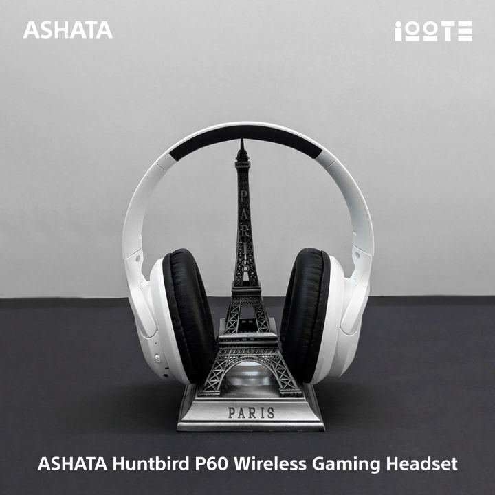 ASHATA%20Huntbird%20P60%20Wireless%20Gaming%20Headset%20Bluetooth%205.1%20ANC%20Noise%20Cancelling%20Over-Ear%20Headphone%20for%20PC%20Mobile%20Gaming%203%20Months%20Warranty%20-%20Image%207